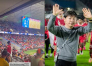 3 Potret Nama Shin Tae-yong Diteriakkan Suporter Timnas Indonesia saat Dibantai Australia 5-1