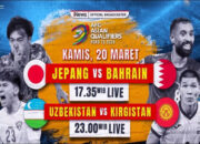 iNews Siarkan Laga Japang vs Bahrain dan Uzbekistan vs Kirgistan, Mulai Pukul 17.35 WIB