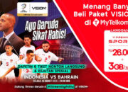 Langganan VISION+ Lewat MyTelkomsel, Dapetin Tiket Langsung Nonton Indonesia vs Bahrain di GBK!