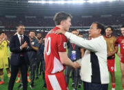 Prabowo Ajak Ole Romeny Ngobrol setelah Cetak Gol Kemenangan Timnas Indonesia