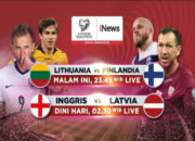 Saksikan Pertandingan Finlandia vs Lithuania, Live di iNews Pukul 23.45 WIB